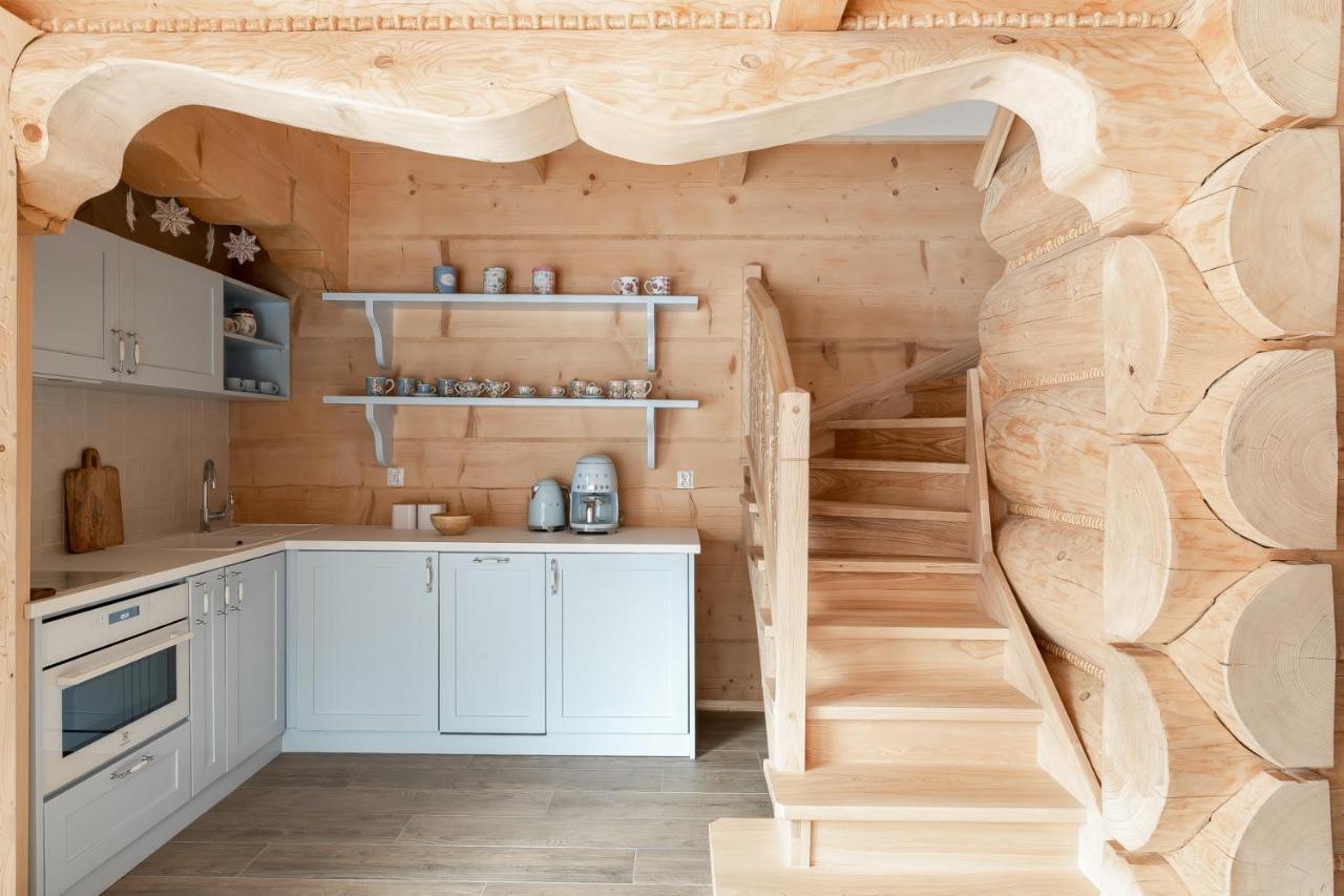 Sniezna Dolina - Sobiczkowa Bor Luxury Chalets 考斯赛力克 外观 照片