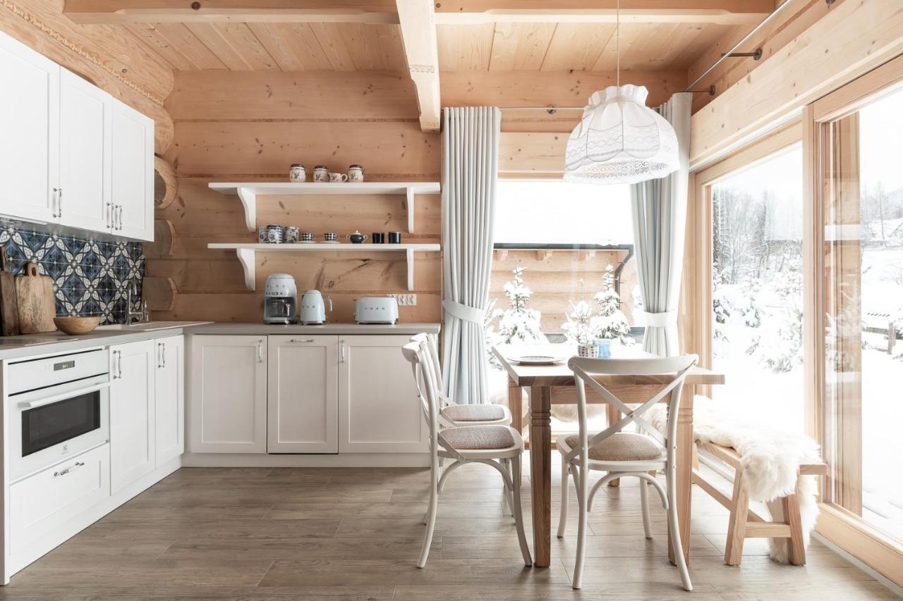 Sniezna Dolina - Sobiczkowa Bor Luxury Chalets 考斯赛力克 外观 照片